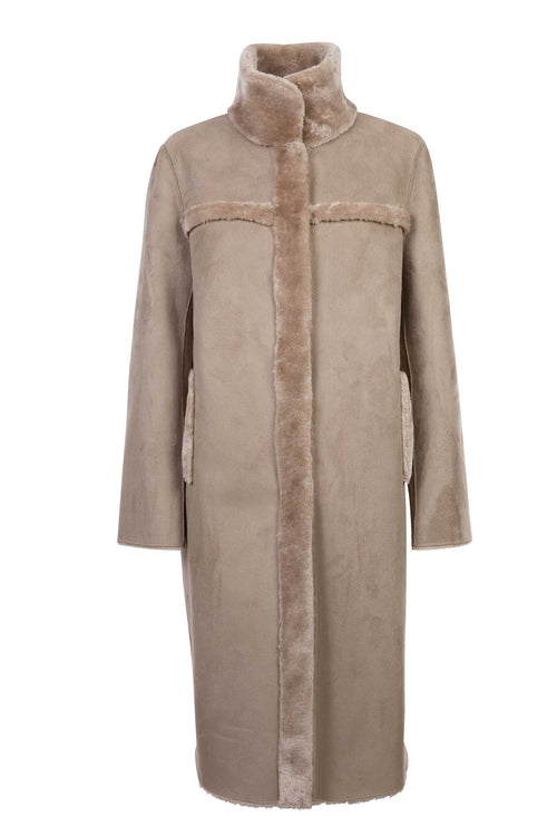 Petite M. Lammfellmantel Imitat Creme Cyber Monday