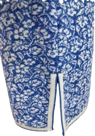 Pezzo D'oro Pezzo D&#039;oro Damenstrickmantel, Merino Wolle für den Übergang,Fb eisblau/ecreu Zeitlich begrenztes Angebot