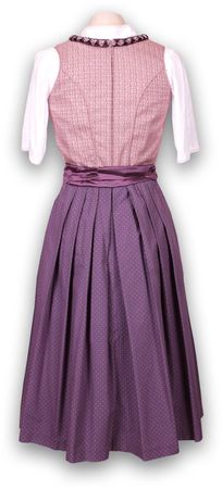 Pezzo D'oro Designer Wiesndirndl Oktoberfestdirndl beerefarben Midilänge Nur noch ein Tag übrig