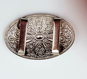 Pezzo D'oro Dirndlschließe, Trachtenspangerl,Schürzenschließe,silber Rabatte dieses Monats