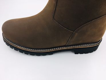 Pezzo D'oro Lederstiefel für die Jagd, Winterstiefel, Reiterstiefel,warm gefüttert,Leder,braun,Damen und Herren Vatertagsangebot