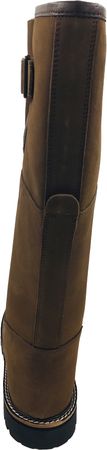 Pezzo D'oro Lederstiefel für die Jagd, Winterstiefel, Reiterstiefel,warm gefüttert,Leder,braun,Damen und Herren Vatertagsangebot