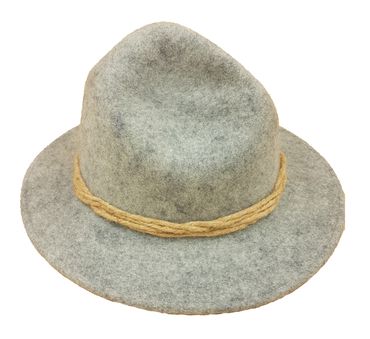 Pezzo D'oro Trachtenhut grau-meliert mit Gletscherbrille 50% Rabatt mit kostenlosem Versand