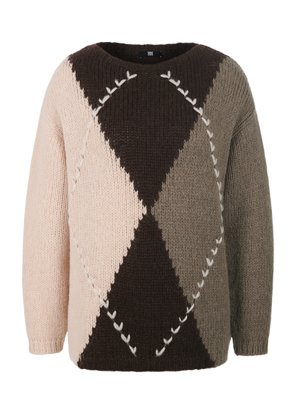 Riani PULLOVER MIT RAUTENMUSTER Osterangebot