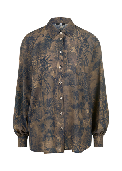 Riani BLUSE MIT BOTANICAL PRINT Jubiläumsangebot