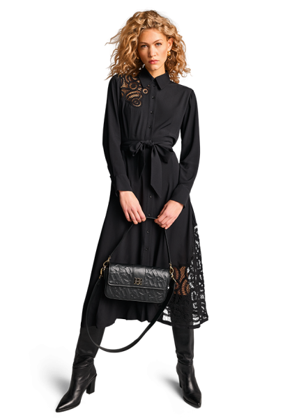 Riani KLEID MIT MACRAMÉ-STICKEREI Tägliche Deals