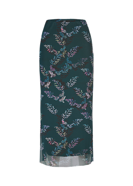 Riani ROCK WINTER FLOWER TULLE Sonderangebot der Fabrik