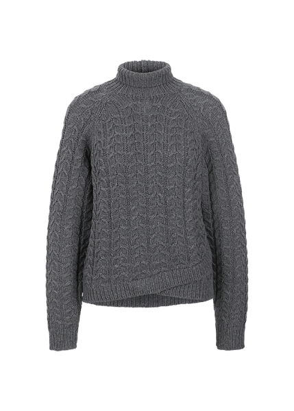 Riani ROLLKRAGEN-PULLOVER AUS MERINO TAPE Vierteljährliche Förderung