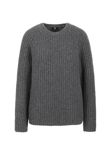Riani RUNDHALS-PULLOVER AUS COSY KNIT Super Rabatt