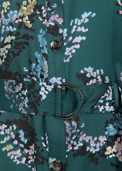 Riani VISKOSEKLEID MIT WINTER FLOWERS PRINT 50% Rabatt für begrenzte Zeit