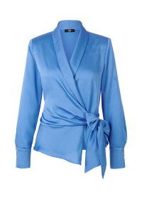 Riani WICKELBLUSE AUS HAMMERED SATIN Kostenloser Versand