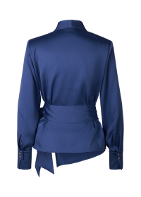 Riani WICKELBLUSE AUS HAMMERED SATIN Limitierter Zeitrabatt