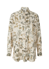 Riani BLUSE MIT SAFARINO PRINT Kostenlose Rückgabe