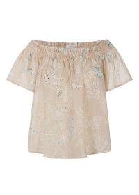 Riani CARMEN-BLUSE MIT SUBTLE PRINT Begrenzte Freigabe