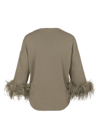 Riani GESTRICKTES LONGSLEEVE MIT FEDERN Letzte 3 Tage