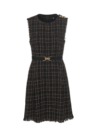 Riani KLEID AUS TWEED CHECK Outlet