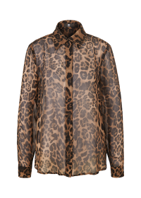 Riani VISKOSEBLUSE MIT OCELOT PRINT Lagerräumung
