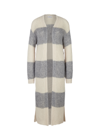 Riani GESTREIFTER LONG-CARDIGAN Sonderangebot der Fabrik