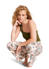 Riani HOSE MIT PROVENCE PRINT Black Friday Preise
