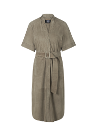 Riani LEDERKLEID MIT GÜRTEL Schlussverkauf