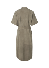 Riani LEDERKLEID MIT GÜRTEL Schlussverkauf