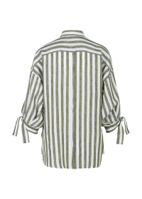 Riani LEINENBLUSE MIT STREIFEN Vatertagsangebot