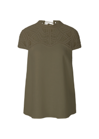 Riani MACRAMÉ-BLUSE AUS LEINEN Top Angebot