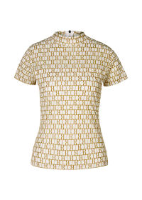 Riani SHIRT AUS LOGO TULLE Kostenloser Versand international