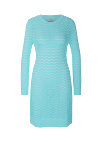 Riani STRICKKLEID MIT ZACKENMUSTER Große Rabatte