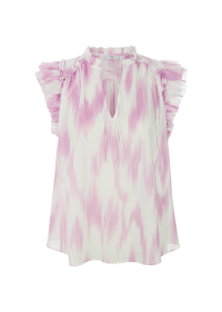 Riani ÄRMELLOSE BLUSE MIT IKAT PRINT Letzte 2 Tage