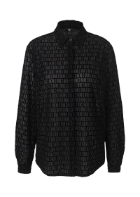 Riani BLUSE AUS LOGO TULLE Fabrikladen