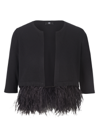 Riani CROPPED CARDIGAN MIT FEDERN Hotsell