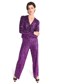 Riani PAILLETTENBLUSE MIT V-AUSSCHNITT 50% Rabatt mit kostenlosem Versand