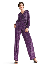 Riani PAILLETTENHOSE WIDE FIT Clearance-Verkauf