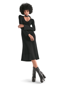 Riani STRICKKLEID AUS VISCO STRETCH KNIT Black Friday