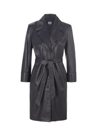 Riani TRENCHCOAT-KLEID AUS LAMMNAPPA Heißer Verkauf
