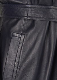 Riani TRENCHCOAT-KLEID AUS LAMMNAPPA Heißer Verkauf