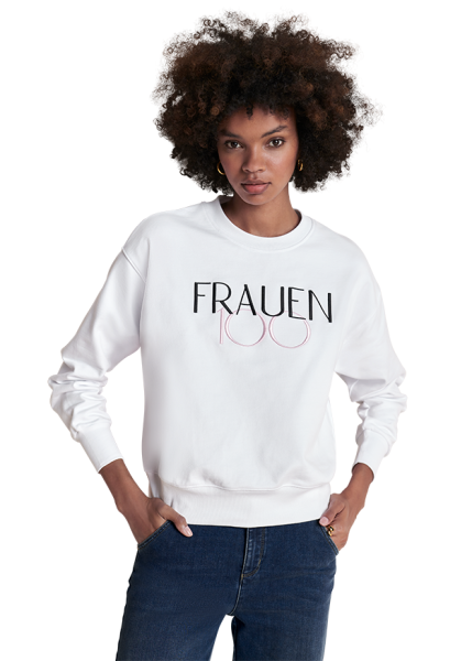 Riani JERSEY-SWEATSHIRT MIT LOGO Bis zu 50% Rabatt