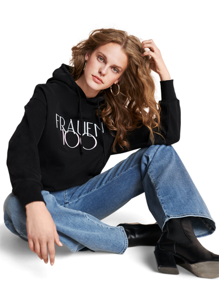 Riani JERSEY-HOODIE MIT LOGO Nur für heute
