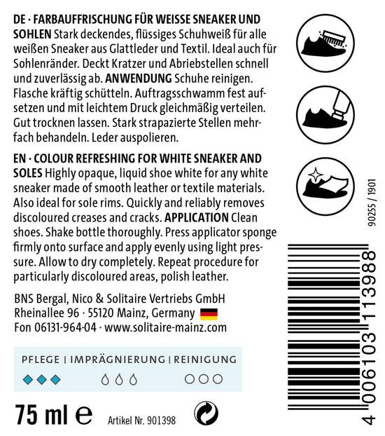 Schuhwerk Schwangau Solitaire Sneaker White Bestseller