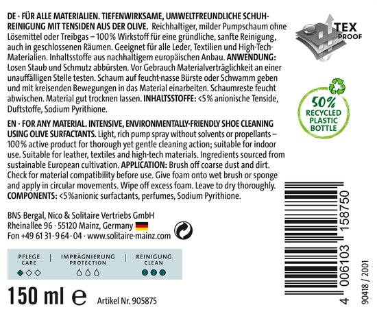 Schuhwerk Schwangau Solitaire Ecco Care Pure Clean Letzter Tag