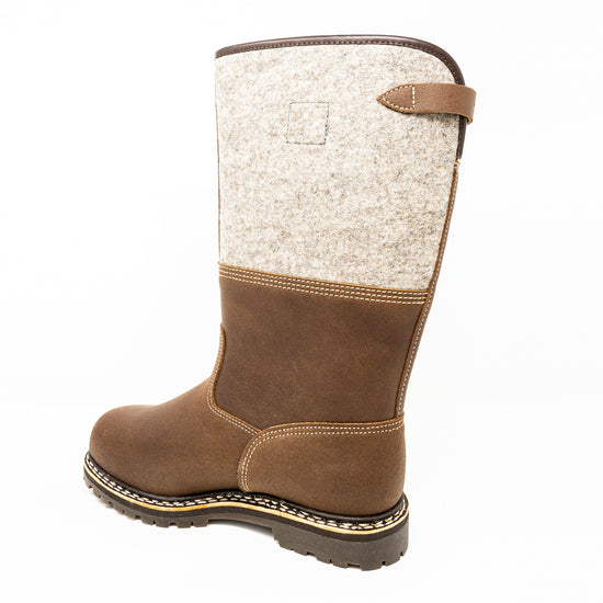 Schuhwerk Schwangau Trabert Filzstiefel Natur (Unisex) AW Branding Fabrikpreis