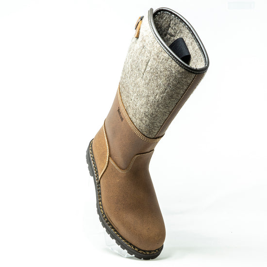 Schuhwerk Schwangau Trabert Filzstiefel Natur (Unisex) Valentinstagsangebot