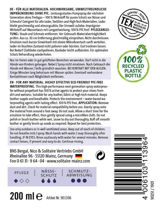 Schuhwerk Schwangau Solitaire Ecco Care Pure Protect 50% Rabatt mit kostenlosem Versand
