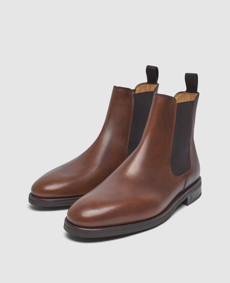 Shoepassion Winston CB2 Chelsea Boot in Mittelbraun - Henry Stevens Shoepassion Vatertagsangebot
