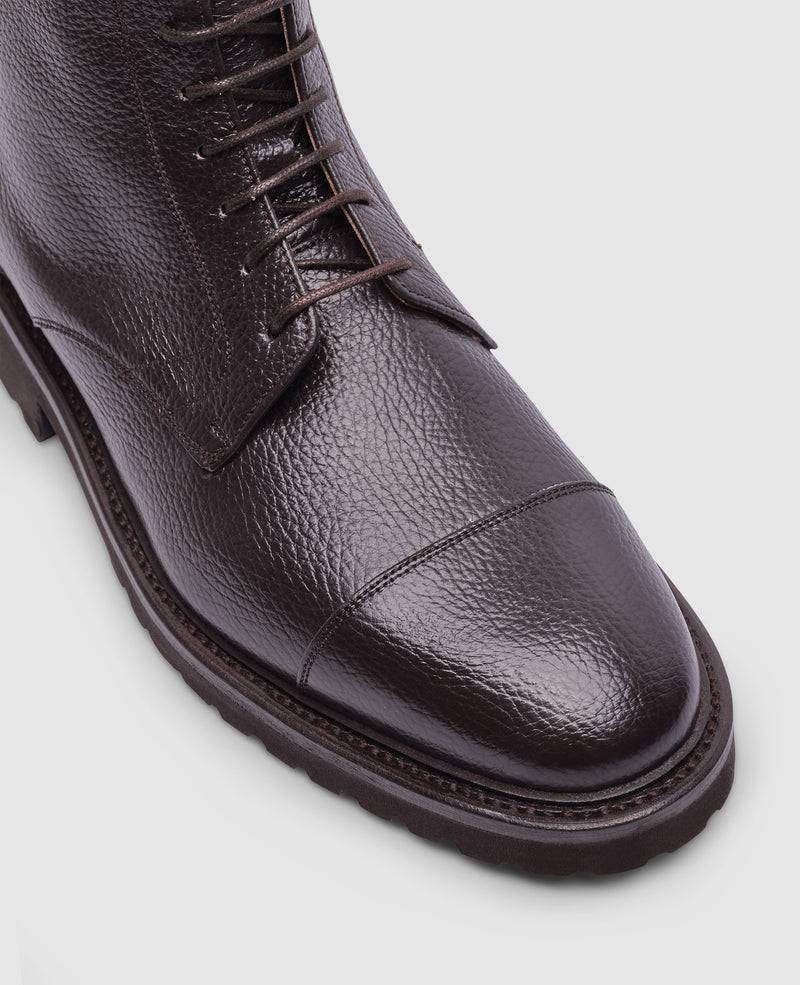 Shoepassion Winston CDB6 Derby Boot in Dunkelbraun - Henry Stevens Shoepassion Valentinstagsangebot