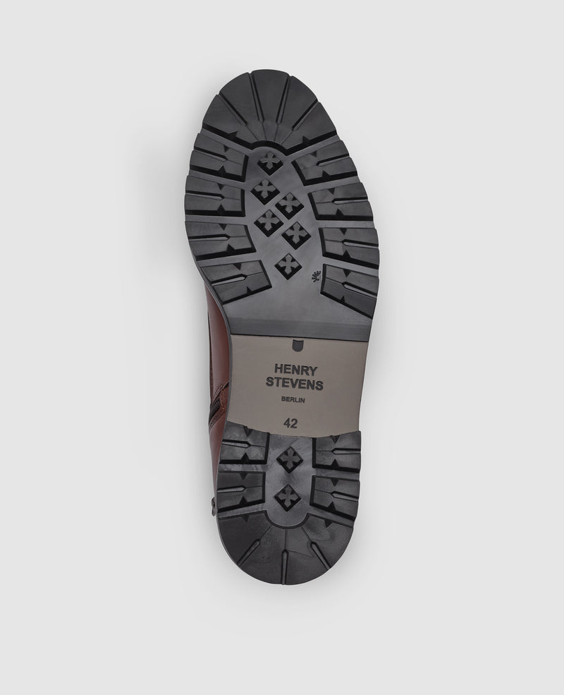 Shoepassion Wallace PDB Derby Boot in Dunkelbraun - Henry Stevens Shoepassion Saisonale Angebote