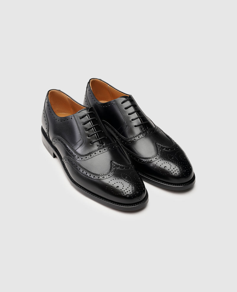 Shoepassion Rahmengenähter Full-Brogue Oxford Herrenschuh Henry Stevens Shoepassion Super Sparpreis