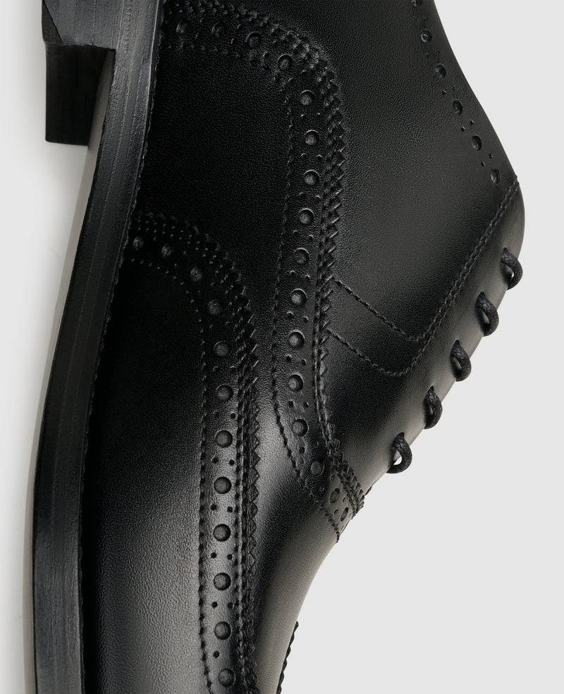Shoepassion Rahmengenähter Full-Brogue Oxford Herrenschuh Henry Stevens Shoepassion Super Sparpreis