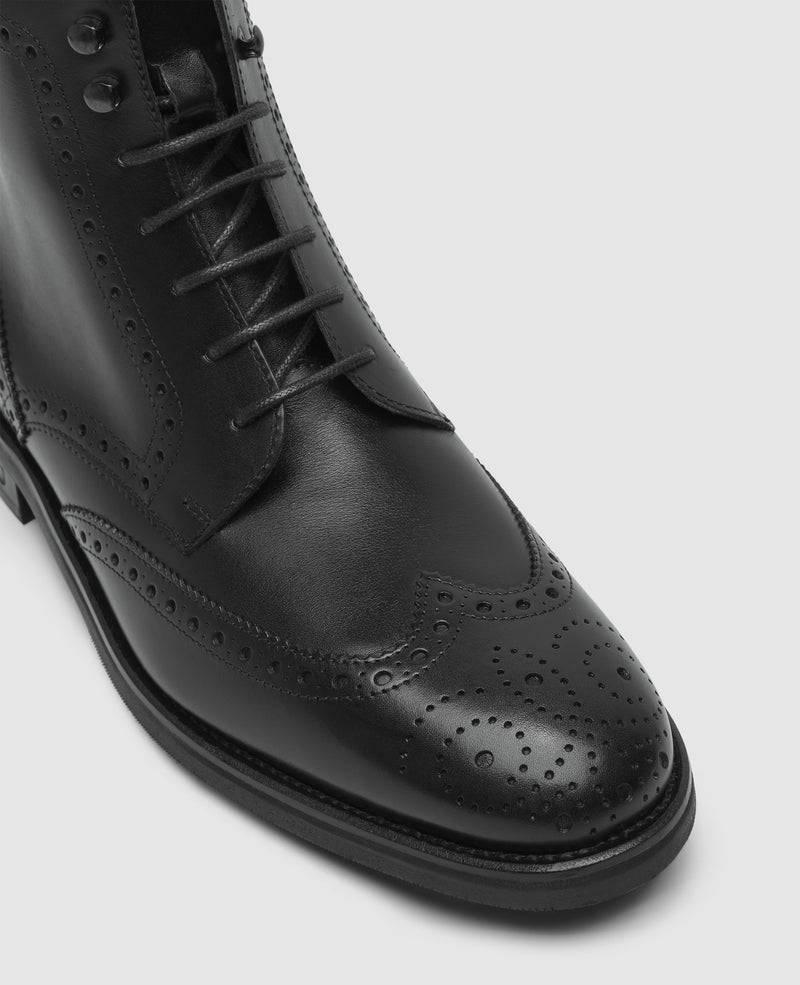 Shoepassion Winston FBDB2 Derby Boot in Schwarz - Henry Stevens Shoepassion Wochenangebot